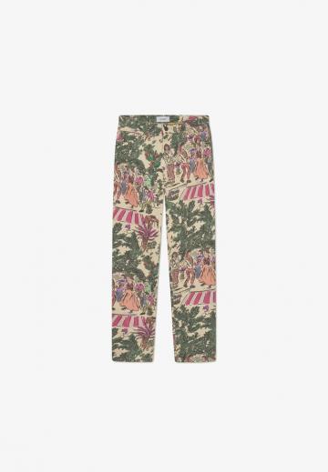 Прямые джинсы