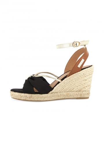 Босоножки на танкетке