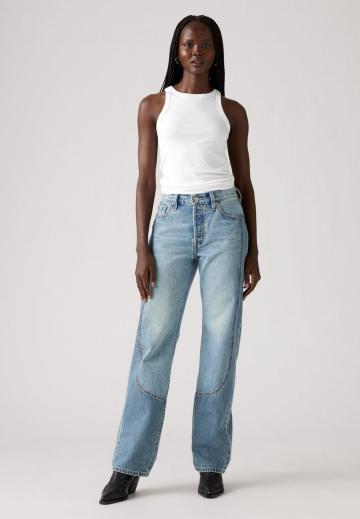 Прямые джинсы