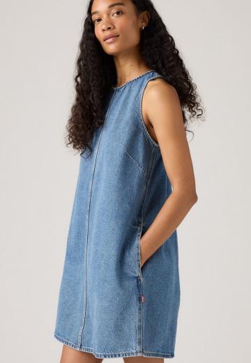 Джинсовое платье