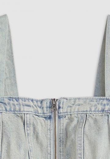 Джинсовая жилетка