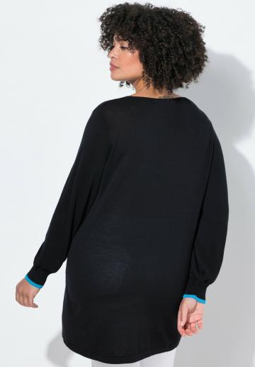 Длинный пуловер