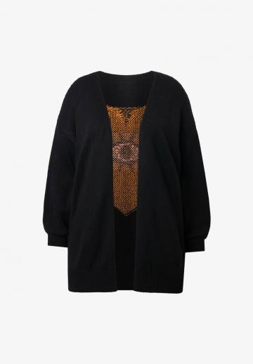 Длинный жилет