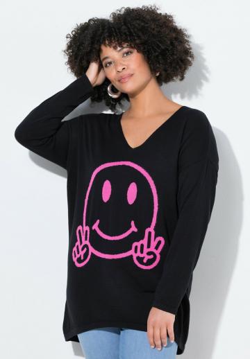 Длинный пуловер