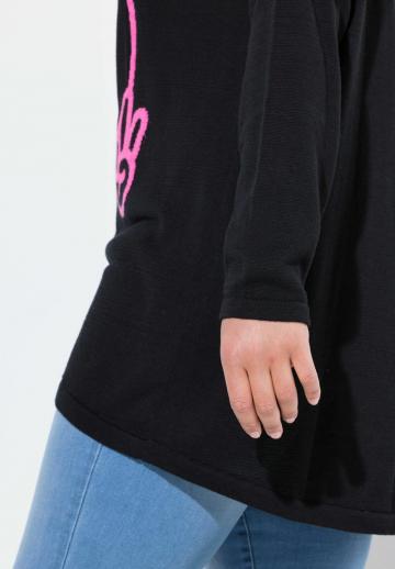 Длинный пуловер