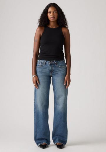 Клешеные джинсы