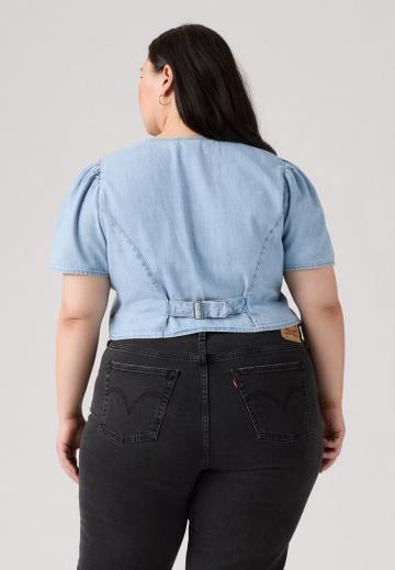 Джинсовая блузка
