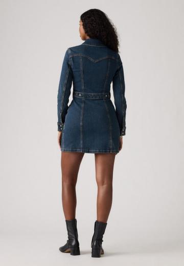 Джинсовое платье
