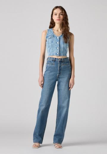 Прямые джинсы