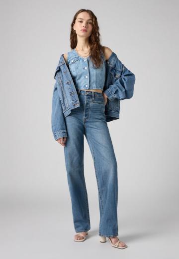 Прямые джинсы