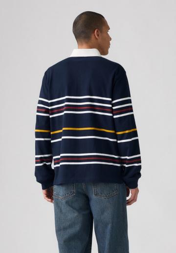 Поло с длинным рукавом