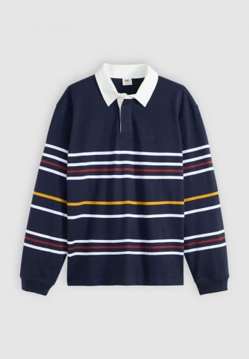 Поло с длинным рукавом