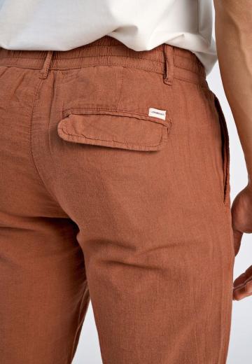 Льняные брюки