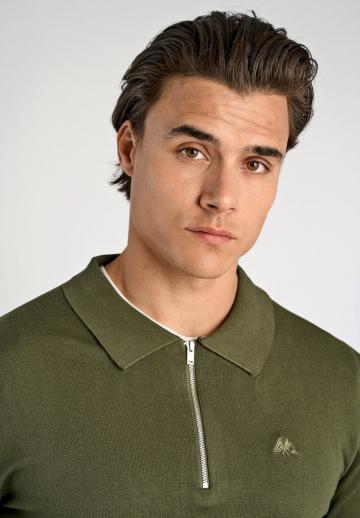 Поло с длинным рукавом