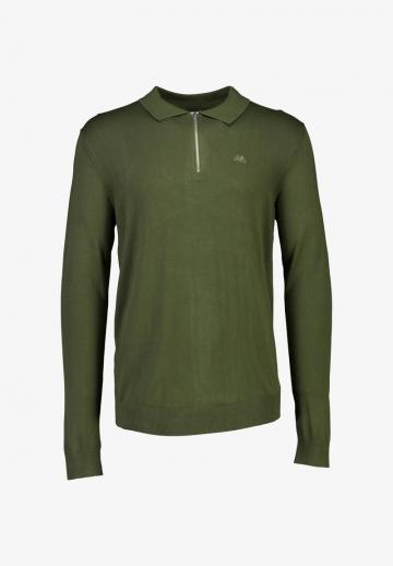 Поло с длинным рукавом