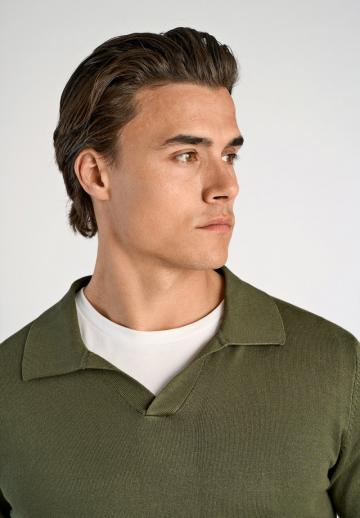 Поло с длинным рукавом