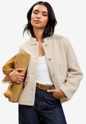 Блейзер с накладными карманами