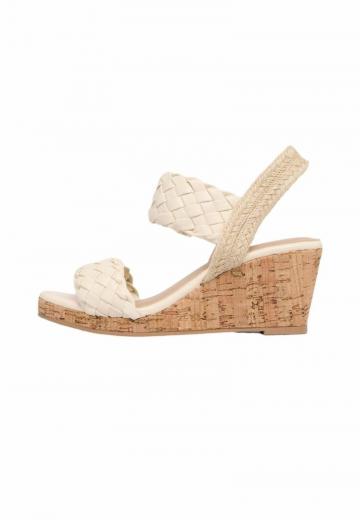 Босоножки на танкетке