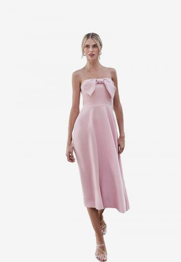 Платье без бретелек