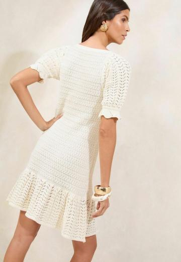 Вязаное платье