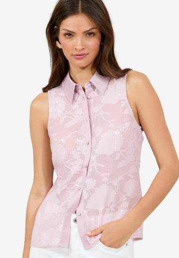 Блузка без рукавов