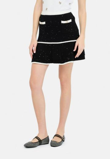 Вязаная юбка