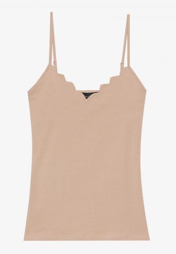 Топ на бретельках