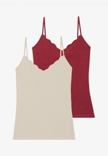 Топ на бретельках