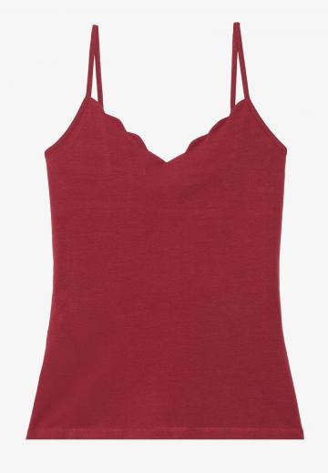 Топ на бретельках