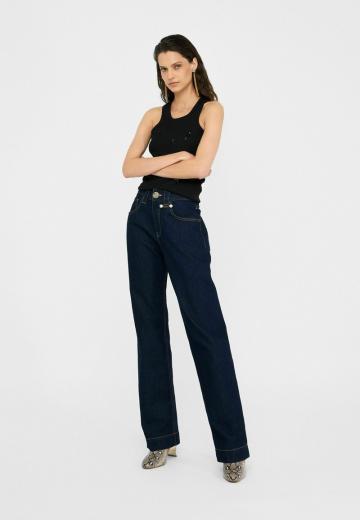 Прямые джинсы