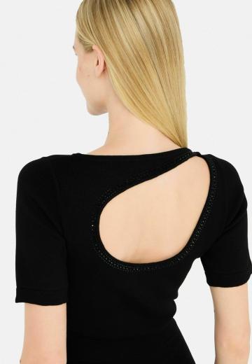 Вязаное платье