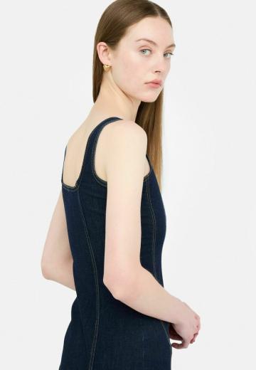 Джинсовое платье