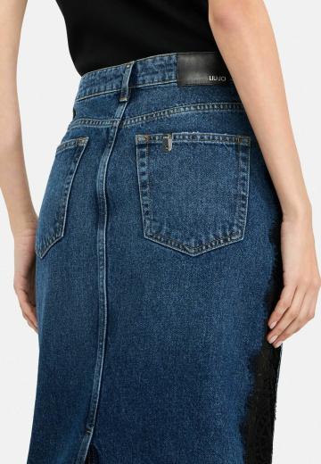 Джинсовая юбка