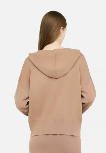 Пуловер с капюшоном