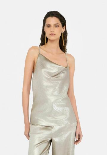 Топ на бретельках