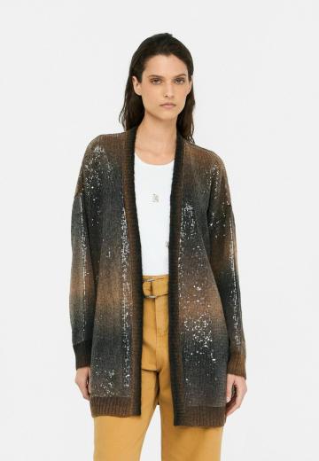 Длинный кардиган