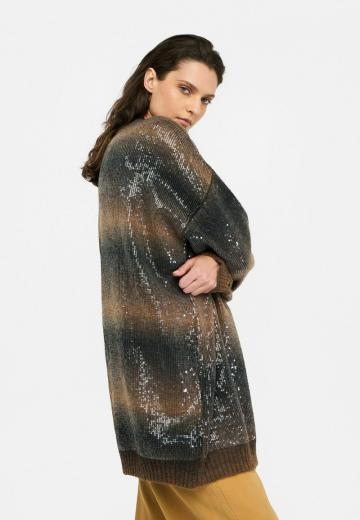 Длинный кардиган