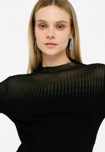 Пуловер с коротким рукавом