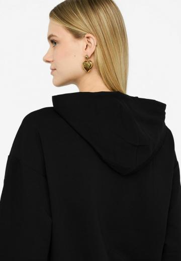 Пуловер с капюшоном