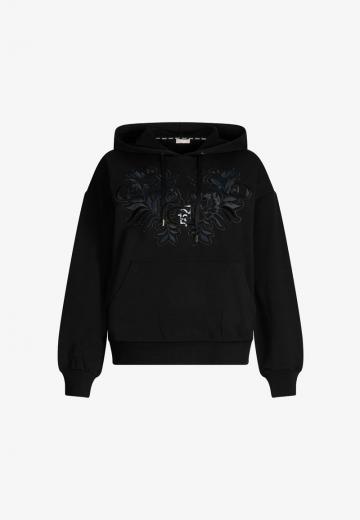 Пуловер с капюшоном