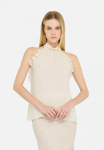 Блузка без рукавов