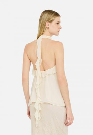 Блузка без рукавов