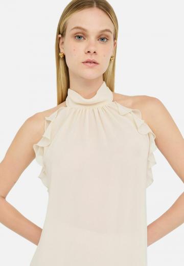 Блузка без рукавов