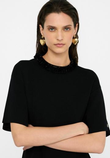 Вязаное платье