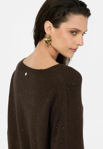 Длинный пуловер