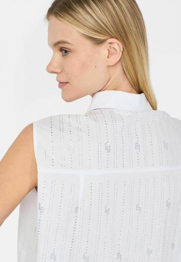 Блузка без рукавов