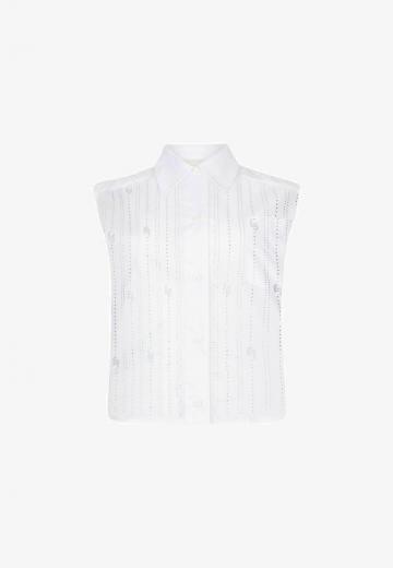 Блузка без рукавов