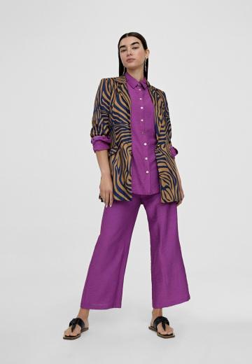 Длинный блейзер