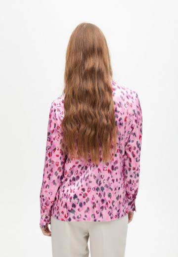 Атласная блузка