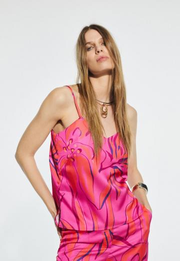 Топ на бретельках